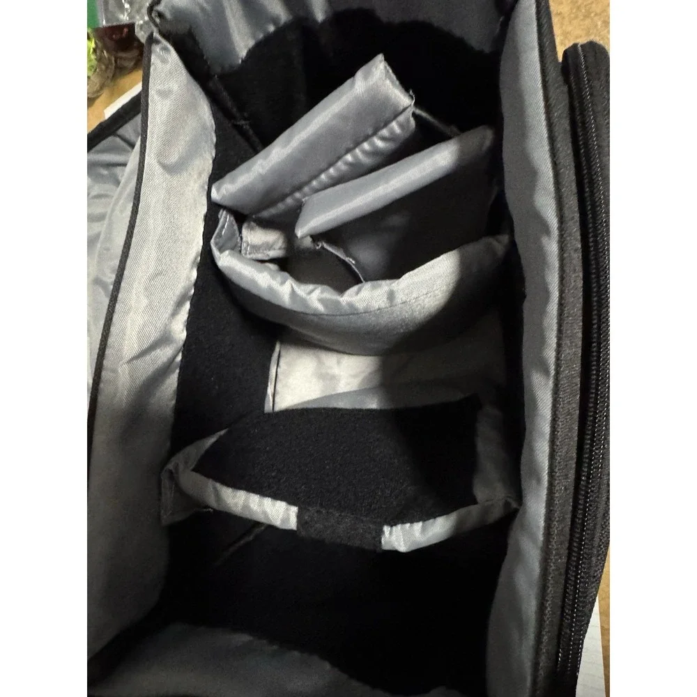Canon Camera Bag Black And Gray Shoulder Strap Or Hand Carry Handle